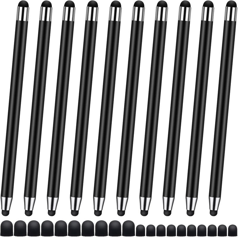 SLKIJDHFB Stylus Pen [10 Pack] Universal Capacitive Touch Screen Pens for iPad/iPhone/Smartphones and Tablets,Compatible with All Capacitive Touch Screen(10 Black) - Image 1